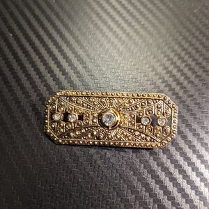 Rymark Rectangular Brooch